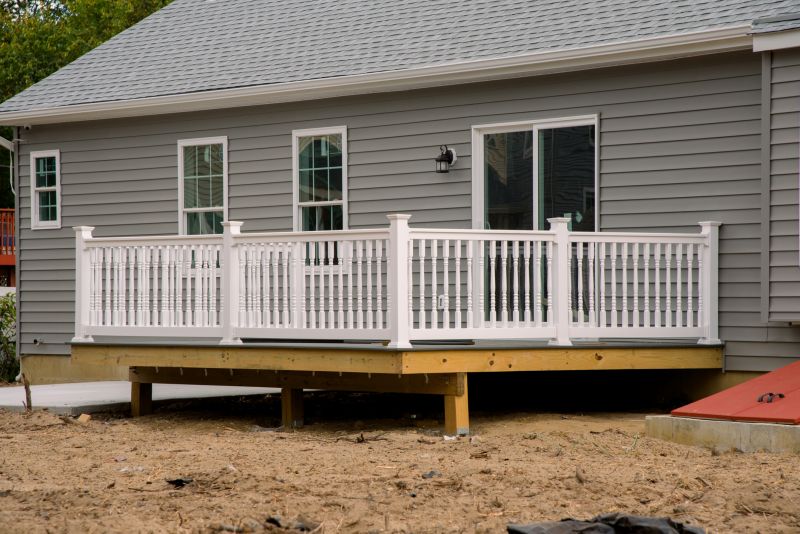 Front Deck Construction in Worcester, MA