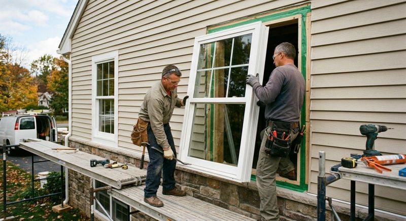 Vinyl Window Replacement in Marysville, OH